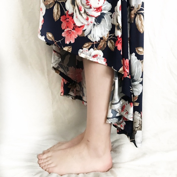 Women's flower light dress L - Picture 4 of 6